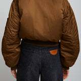 Bomber nylon jacket