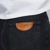 High rise dark jeans
