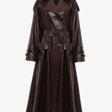 Double-breasted riding coat