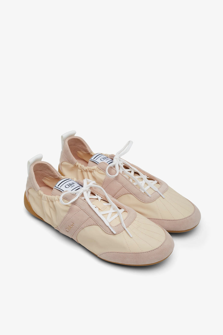 Chloe kick blushy beige sneakers