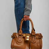 Paddington brown leather bag