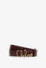 Chloe Iconic brown leather belt