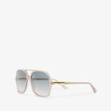 Judy L beige grey sunglasses