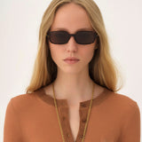 Judy havana brown sunglasses