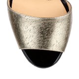 Haute Retenue black suede sandal