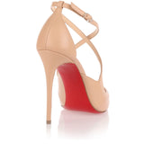 Crissos 100 beige leather pump