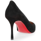 Decoltish 85 black suede pump