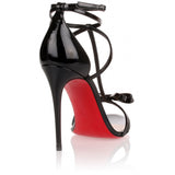 Blakissima 100 black patent leather sandal