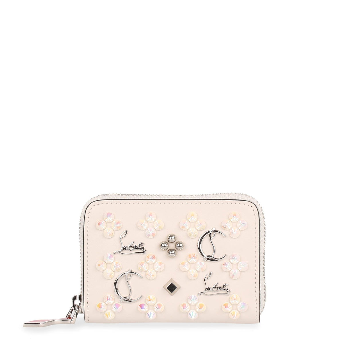 Panettone logo studded coin purse