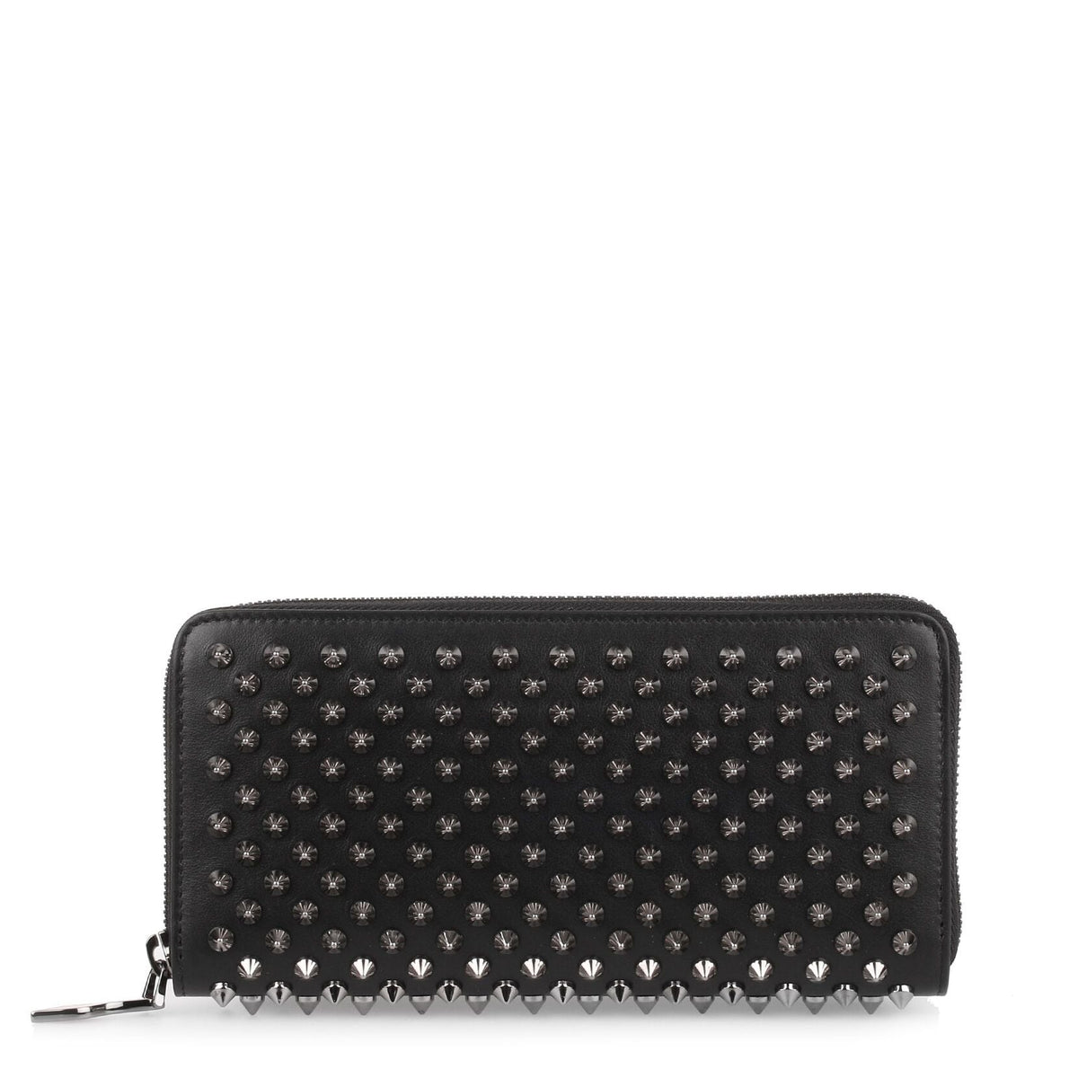 Panettone gunmetal spikes wallet