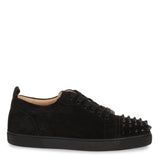 Louis Junior Spikes black suede sneaker