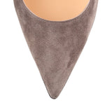 Decoltish 85 grey suede pump