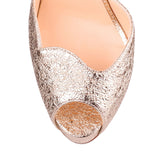 Aketata 120 metallic platform sandal