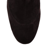 Gena 85 black suede stretch boot