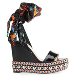 Levantine 120 black espadrilles