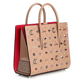 Paloma medium beige loubinthesky bag