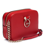 Rubylou mini red leather bag