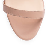 Jonatina 85 beige leather sandals