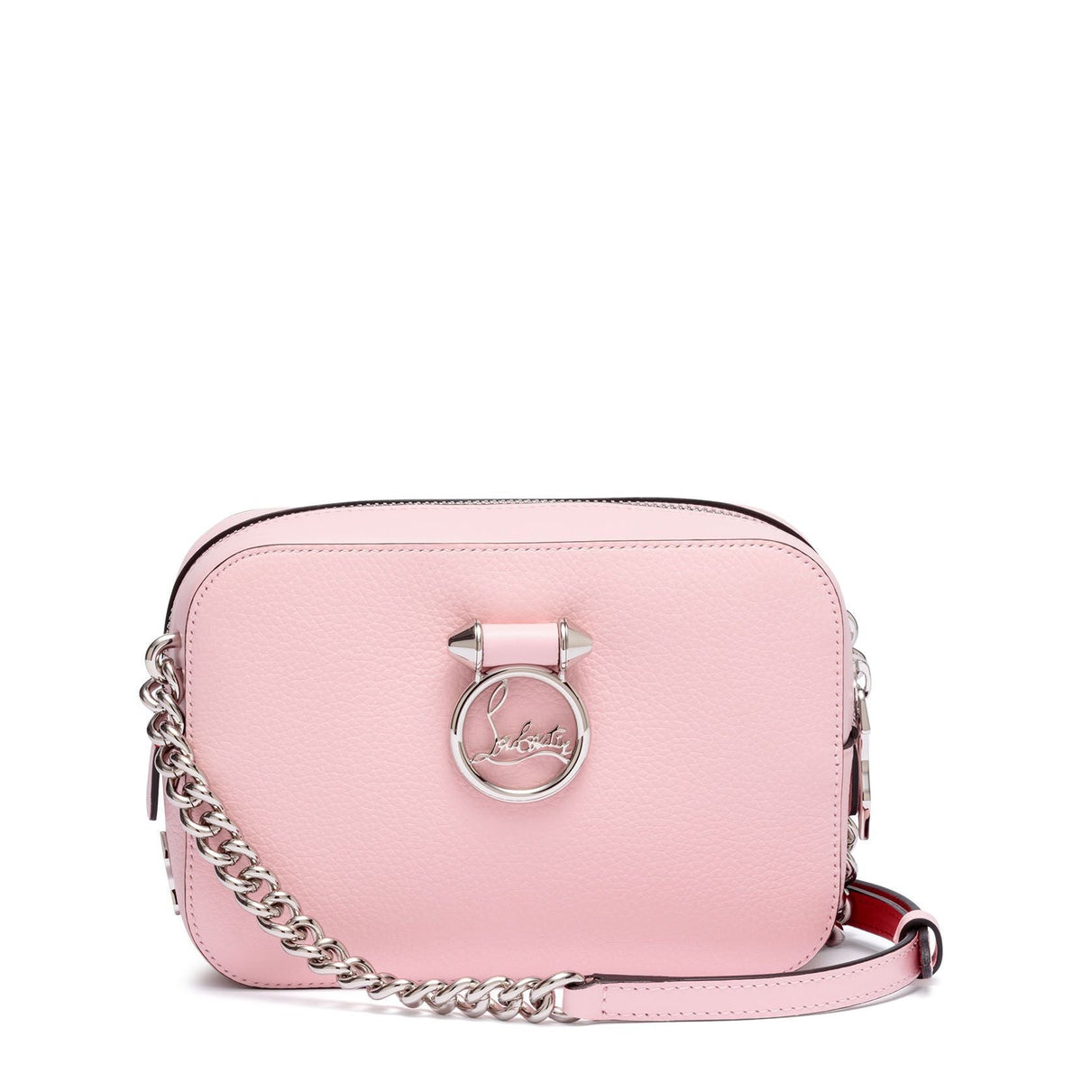 Christian Louboutin Rubylou Mini Pink Leather Bag