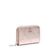 Panettone leather coin purse vintage rose gold
