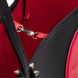 Cabata love patent black tote bag