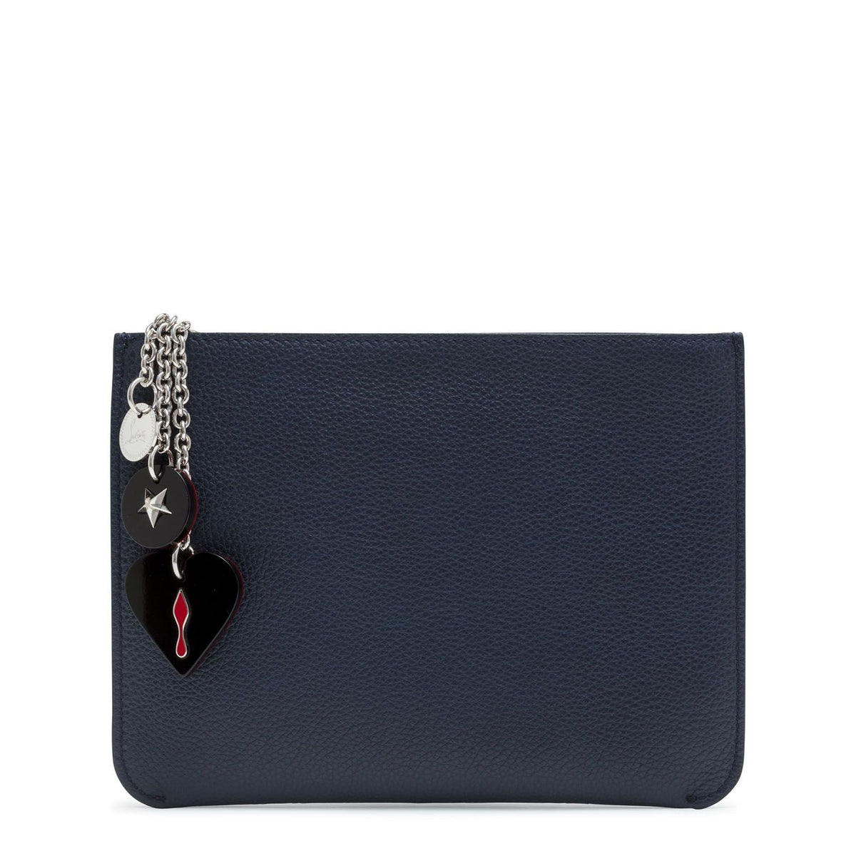 Loubicute dark blue pouch