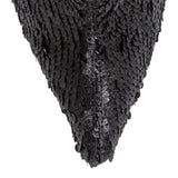 Moulakate 100 black paillette booties
