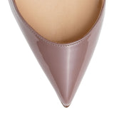 Pigalle Follies 100 dusty pink patent pumps