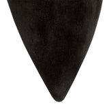 Delicotte 100 black suede ankle boots