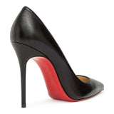 Decollete 100 nappa shiny black pumps