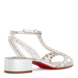 Faridaravie 25 pvc silver sandals