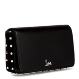 Zoompouch black leather and suede shoulder bag
