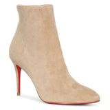 Eloise 85 nocciola suede ankle boots