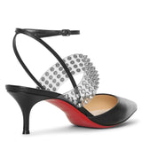 Levita 55 embossed black pumps