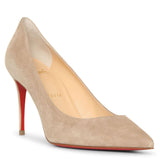 Kate 85 nocciola suede pumps