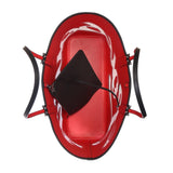 Cabata logo transparant black tote