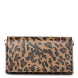 Boudoir leopard printed leather belt bag