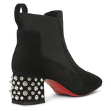 Study 55 black suede boots