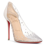 Degrastrass pvc 100 white gold pumps