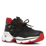 Red Runner Donna black sneakers