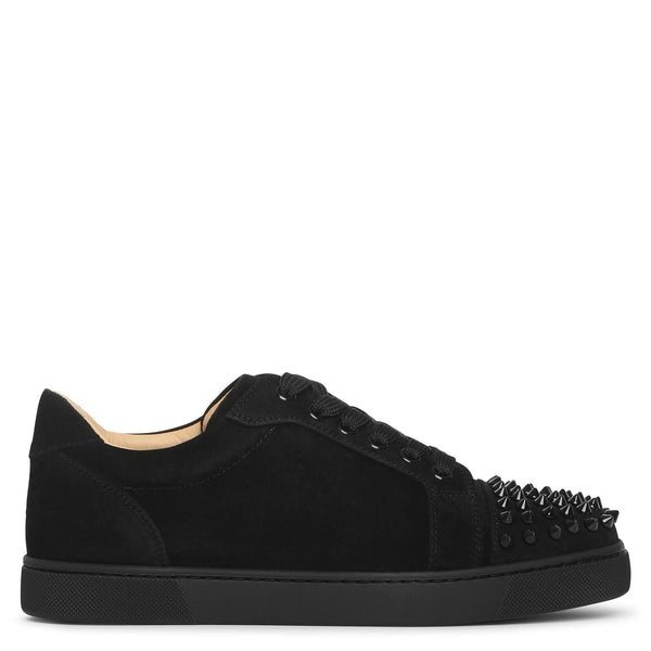 Vieira Spikes black suede sneakers