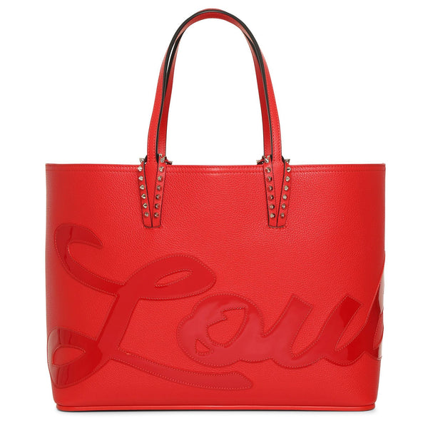Cabata logo calf tote bag