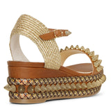 Cordorella 60 leather flatform sandals