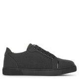 Vieira black glitter sneakers