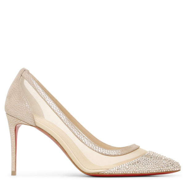 Galativi strass 85 nude pumps