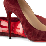 Kate 100 burgundy suede pumps