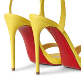 Loubi queen 120 leather sandals