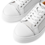 Vieirissima perforated leather sneakers