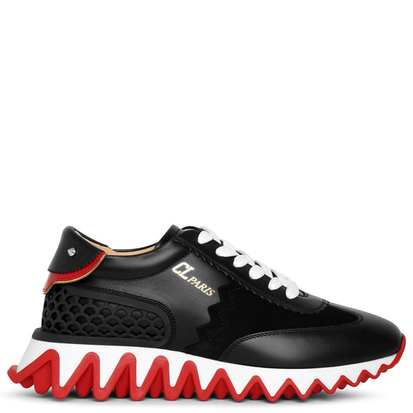 Loubishark donna black sneakers
