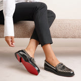 Mattia spikes donna loafers
